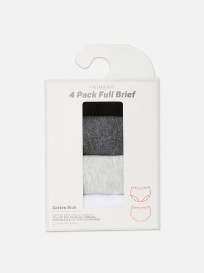 4pk Full Coverage Briefs