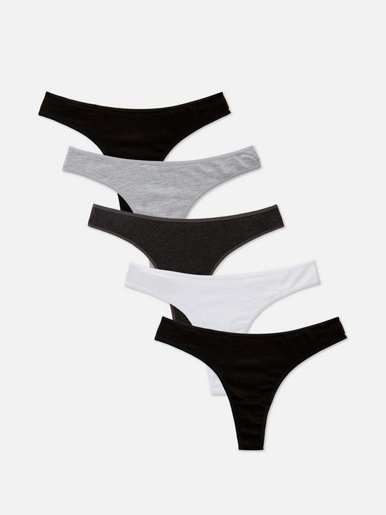 5pk Essential Thongs
