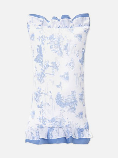 Toile Oblong Cushion
