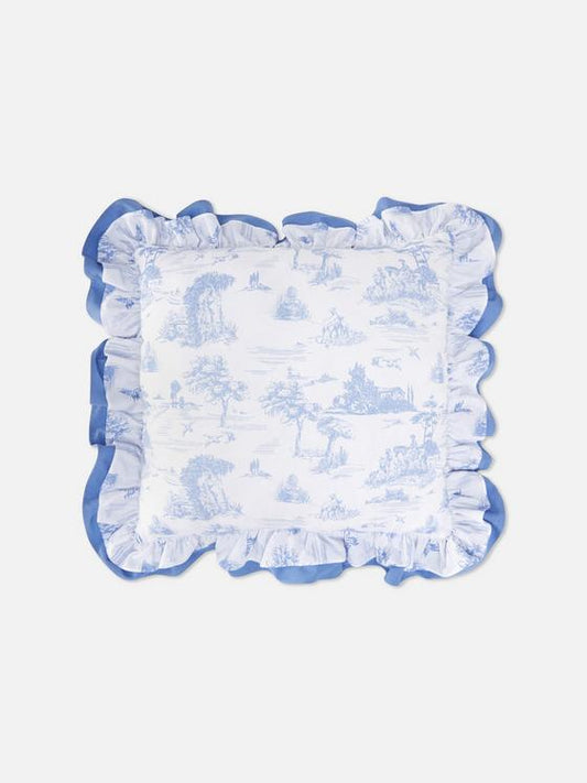Extra Large Toile Square Cushion