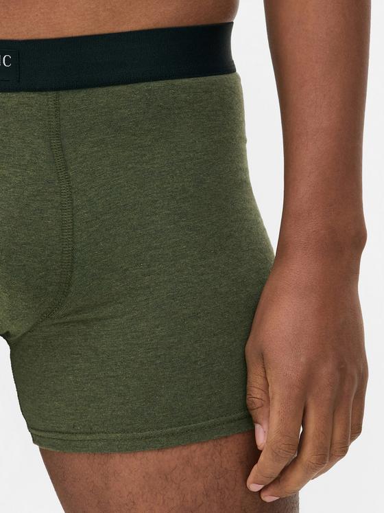 5pk Marl Trunks