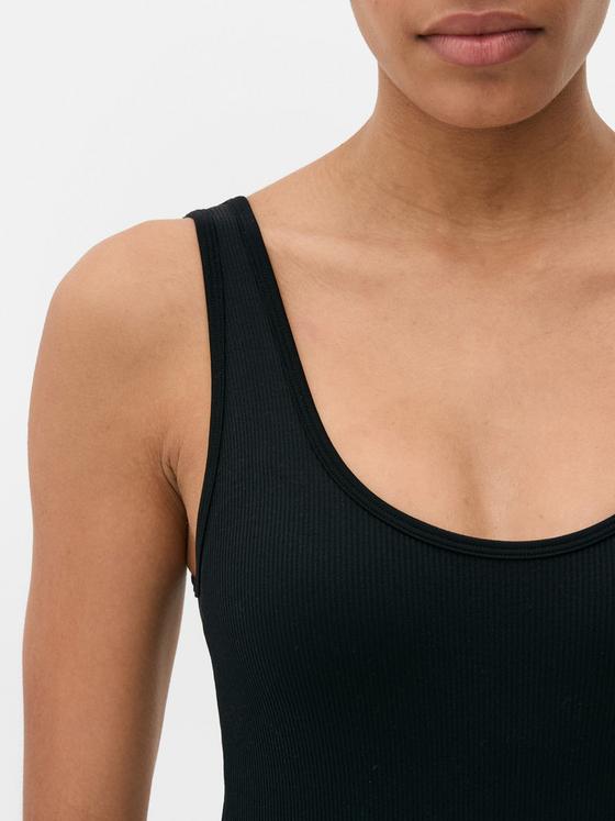 Seamless Ribbed Bodysuit
