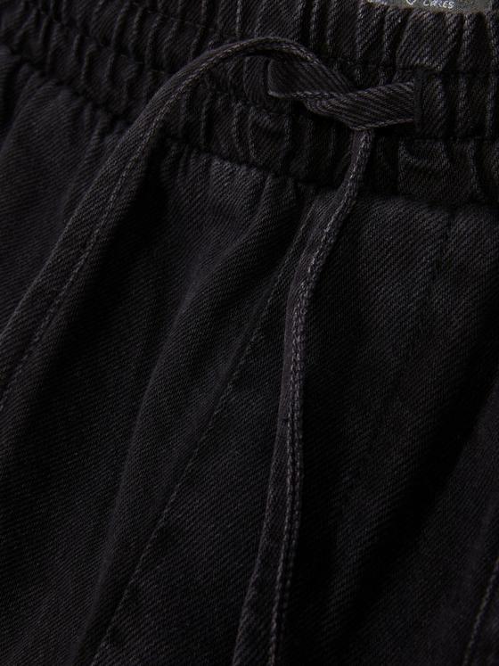 Elasticated Denim Shorts