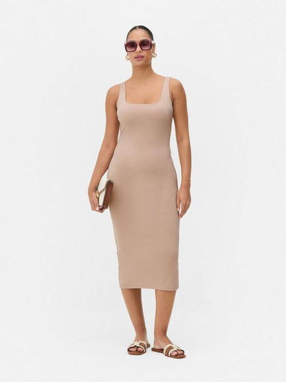 Jersey Tank Midi Dress