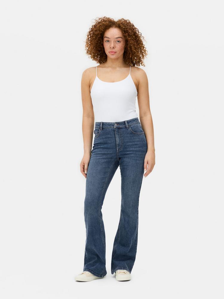 Flare Leg Denim Jeans