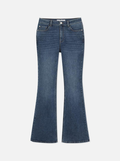 Flare Leg Denim Jeans