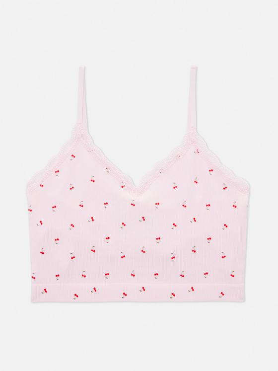 Lace Trim Cami Top