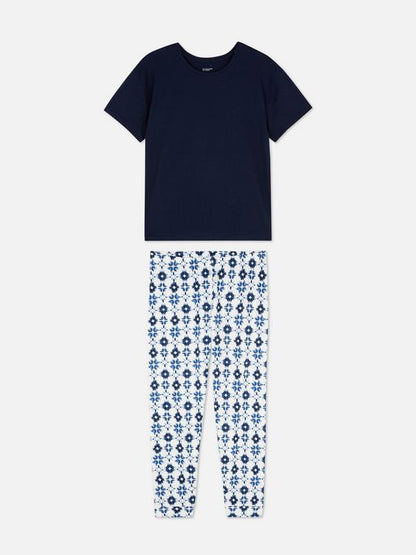 Long Jersey Pyjamas