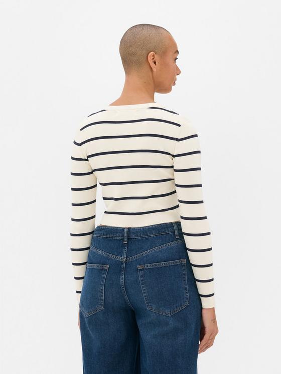 Crew Neck Cardigan