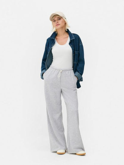 Wide-Leg Drawstring Joggers