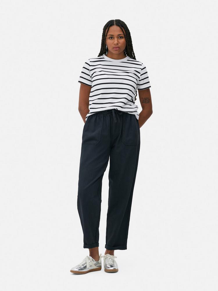 Tie Waist Joggers