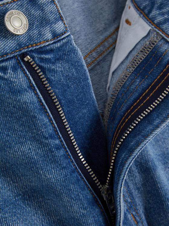 Wide Leg Denim Jeans