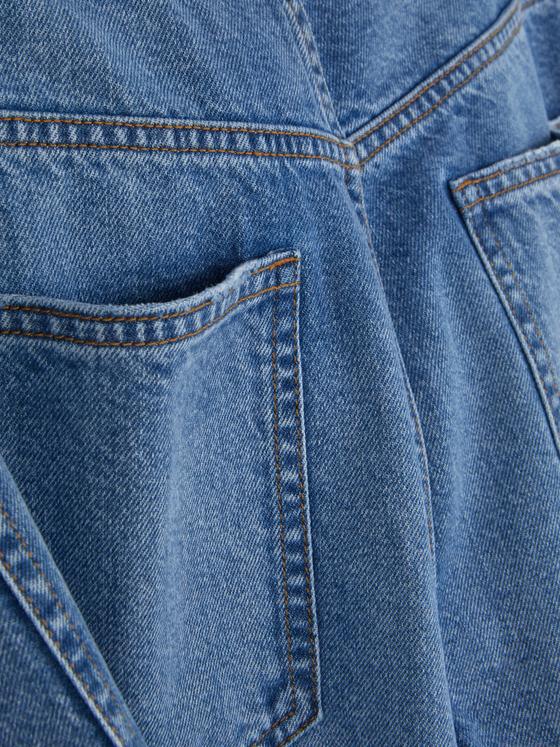 Wide Leg Denim Jeans