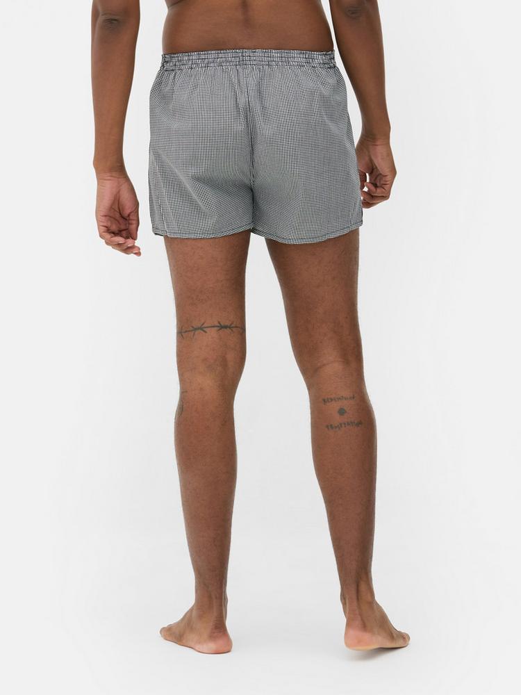 6pk Woven Check Boxers