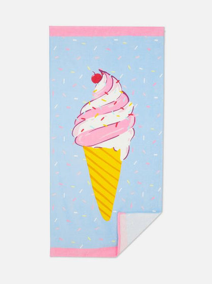 Patterned Beach Towel