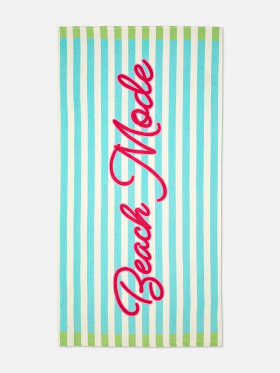 Patterned Beach Towel