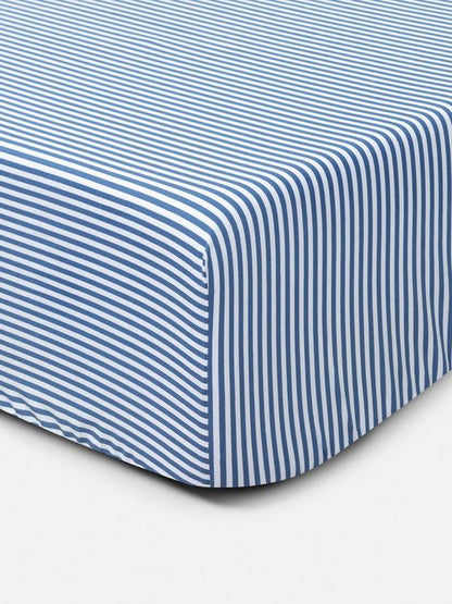 Double Striped Fitted Sheet