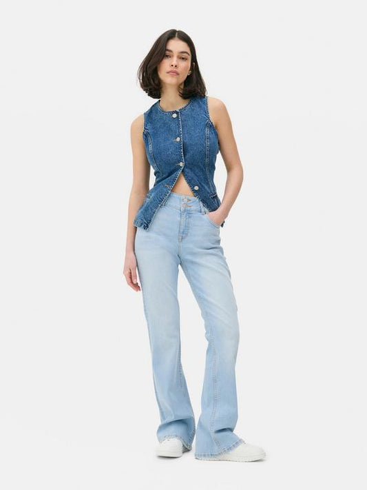 Flared Denim Jeans