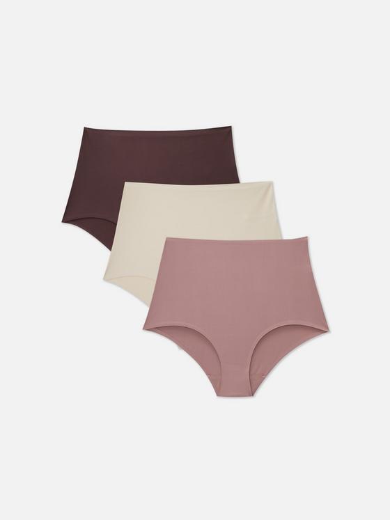 3pk Invisible High Rise Briefs