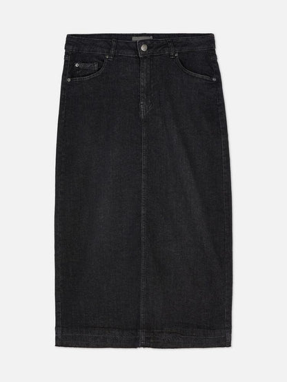 Denim Midi Skirt