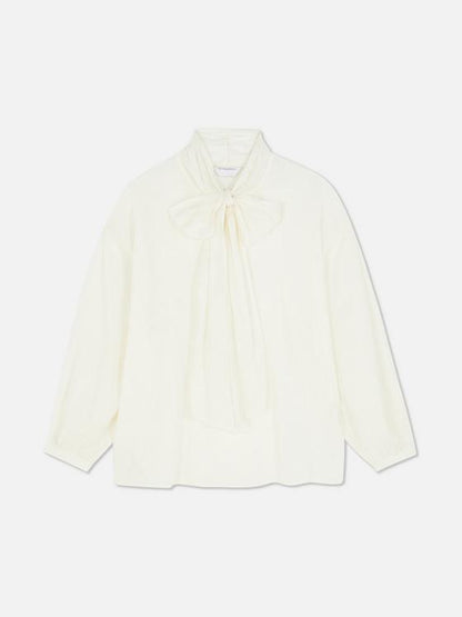 The Edit Pussybow Blouse