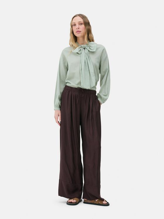The Edit Pussybow Blouse