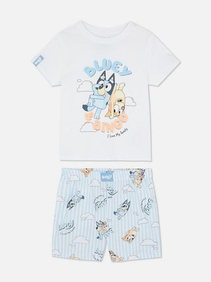 Kids' Bluey T-Shirt and Shorts Family Matching Pyjamas