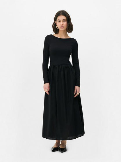 2-in-1 T-Shirt Midi Dress
