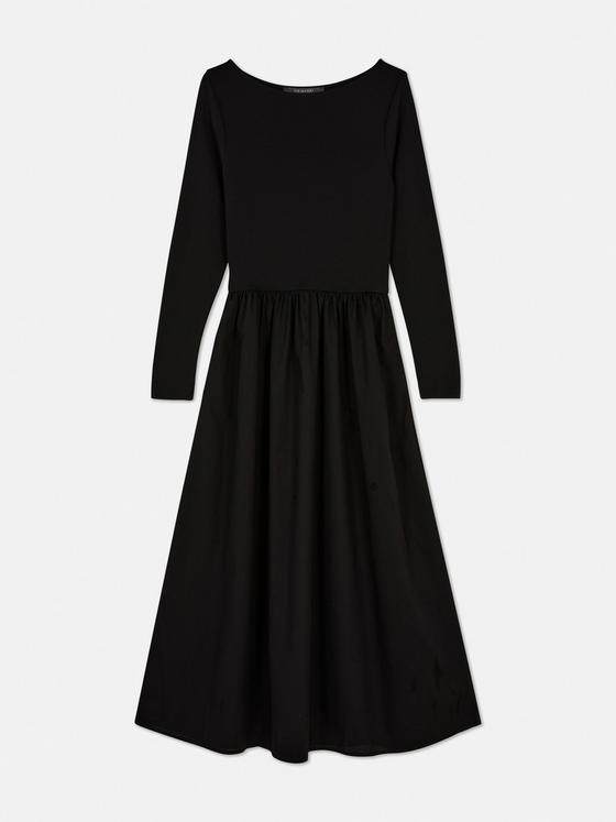 2-in-1 T-Shirt Midi Dress