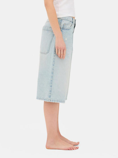 Rita Ora Denim Jorts