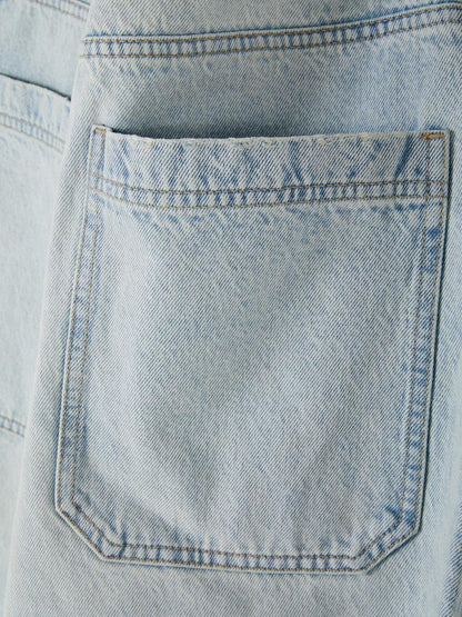 Rita Ora Denim Jorts