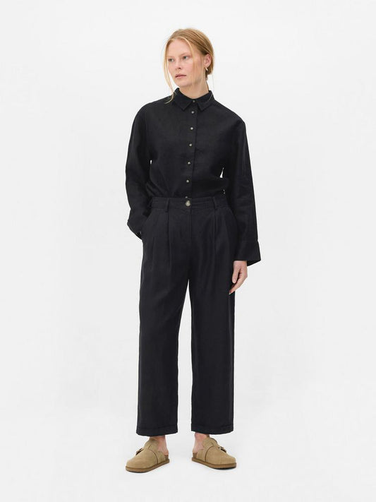 The Edit Linen Trousers