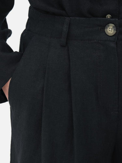 The Edit Linen Trousers
