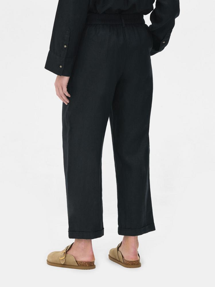 The Edit Linen Trousers