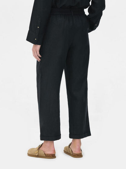 The Edit Linen Trousers