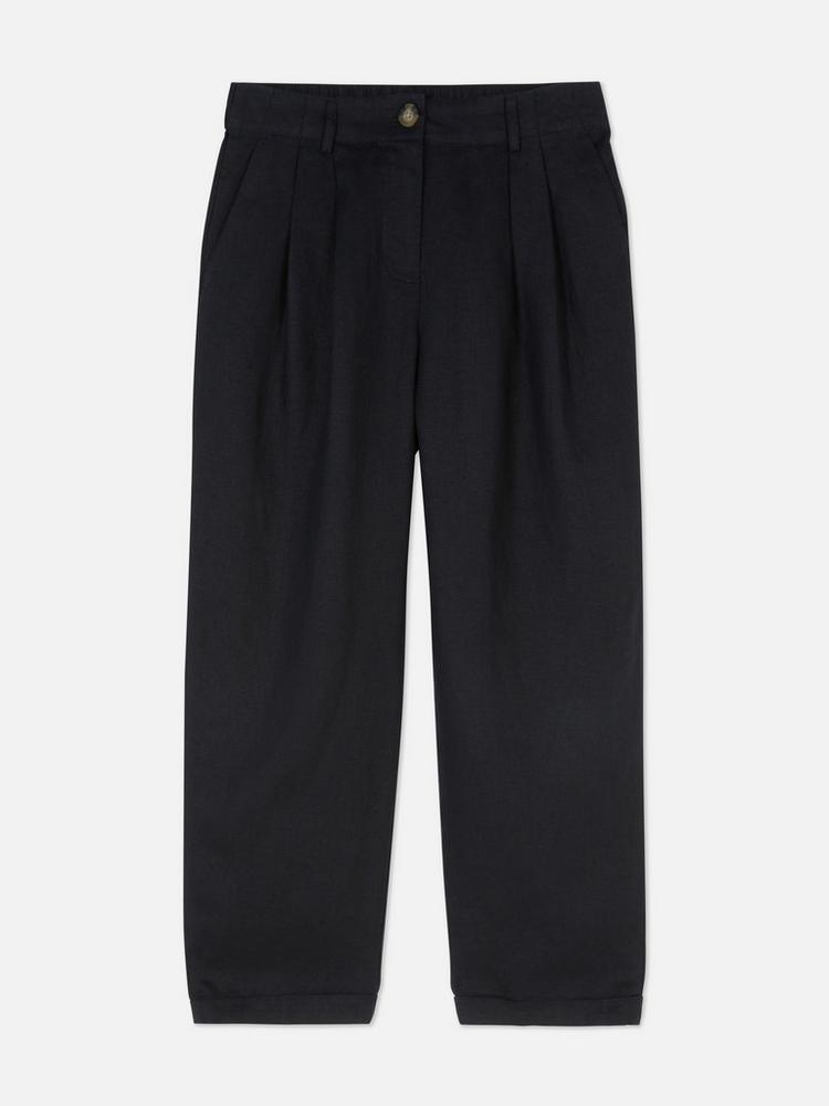 The Edit Linen Trousers