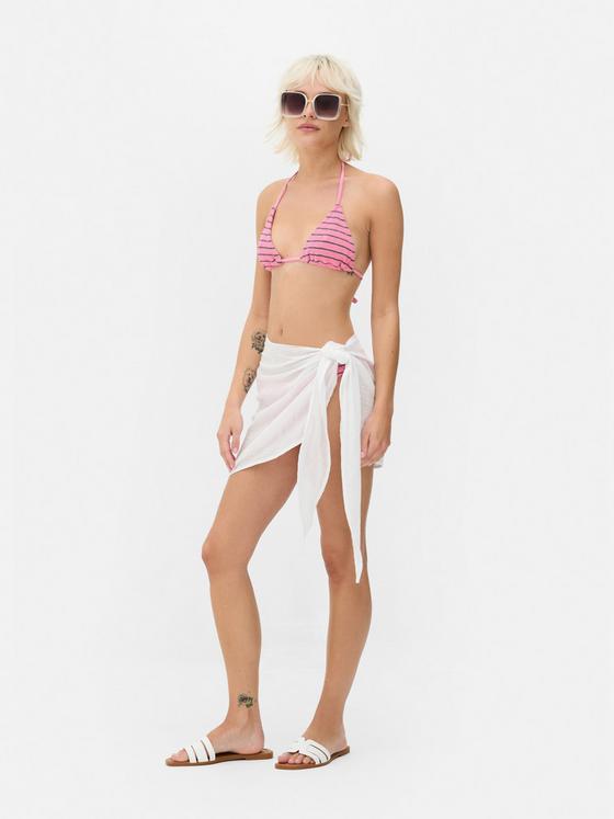 Tie-Fastening Mini Sarong