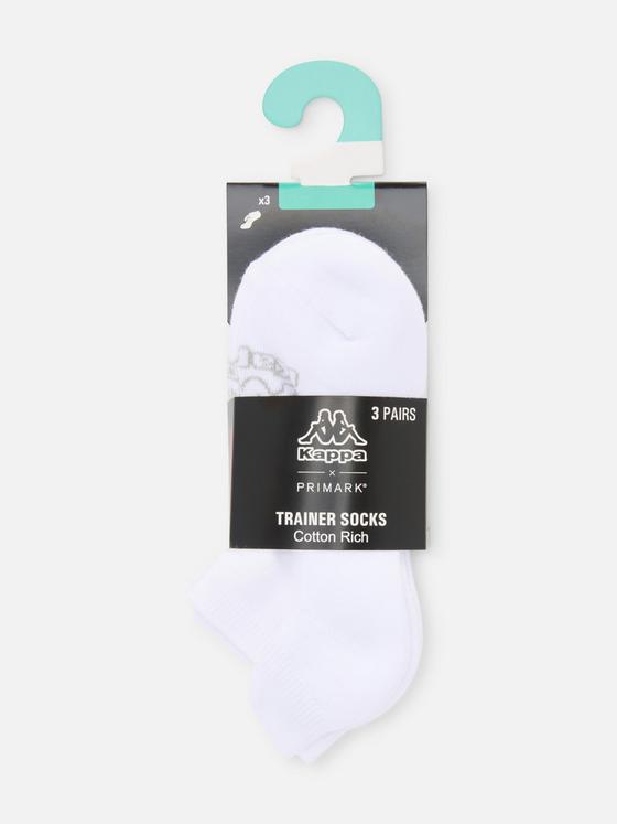 3pk Kappa x Primark Trainer Socks