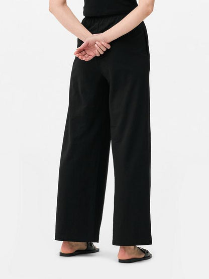 Wide Leg Drawstring Leggings