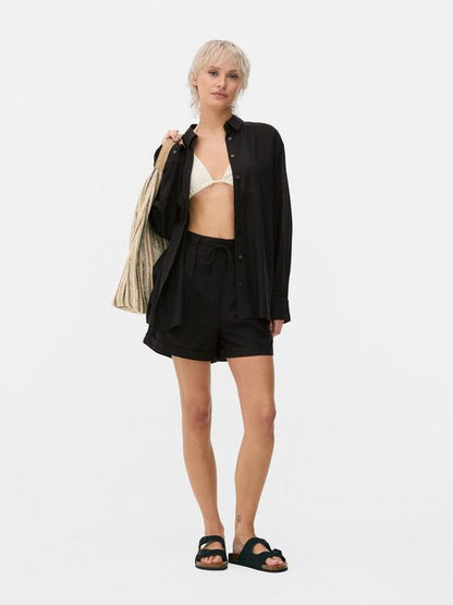 Cotton Blend Shirt