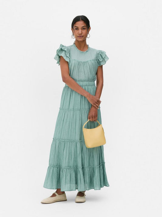 Tiered Maxi Skirt