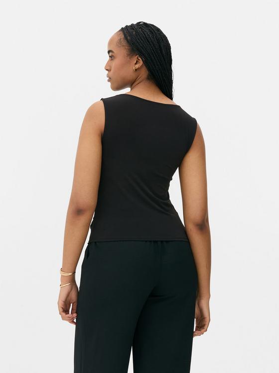Asymmetric Draped Top