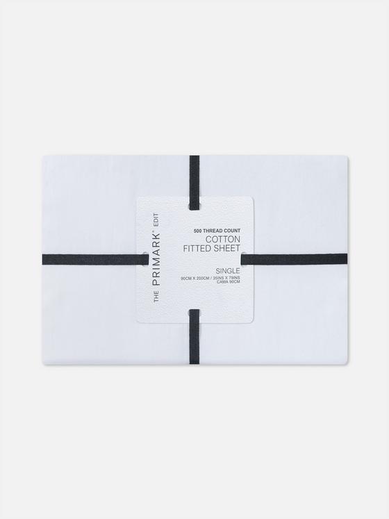 The Edit Single 500 Thread Count Fitted Sheet