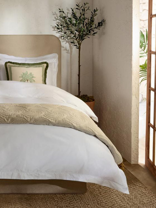 The Edit 500 Thread Count Embroidered Single Duvet Cover Set