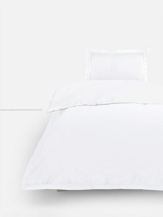 The Edit 500 Thread Count Embroidered Single Duvet Cover Set