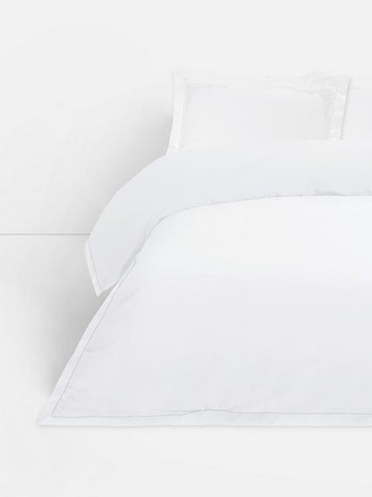 The Edit 500 Thread Count Embroidered Double Duvet Cover Set