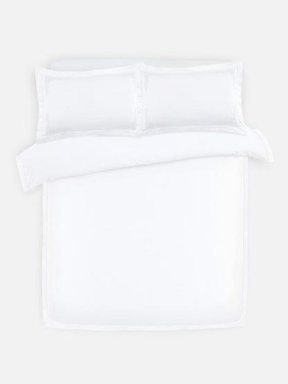 The Edit 500 Thread Count Embroidered Double Duvet Cover Set