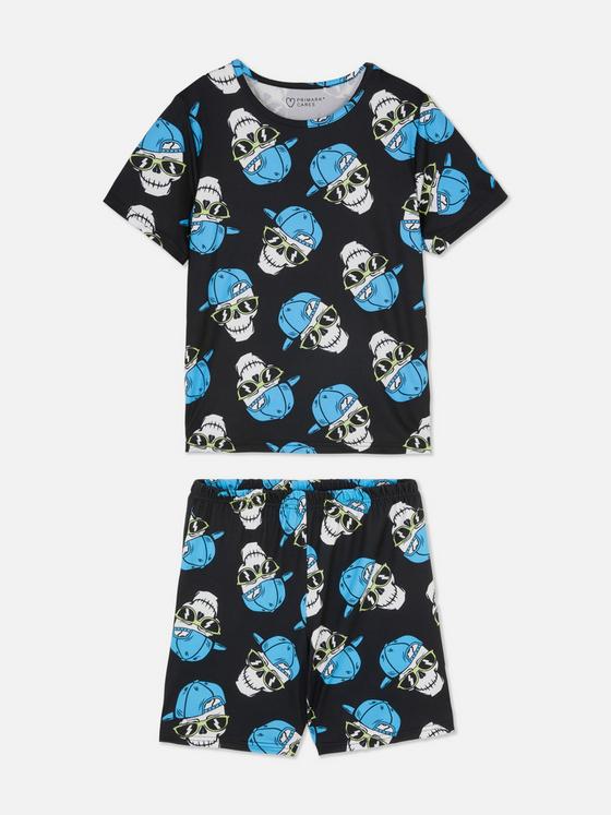 Cool Skull Short Pyjamas