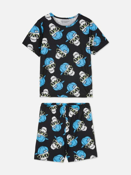 Cool Skull Short Pyjamas