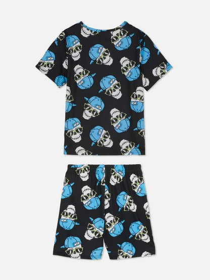 Cool Skull Short Pyjamas